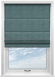 Jakarta, Cerulean - Roman Blind